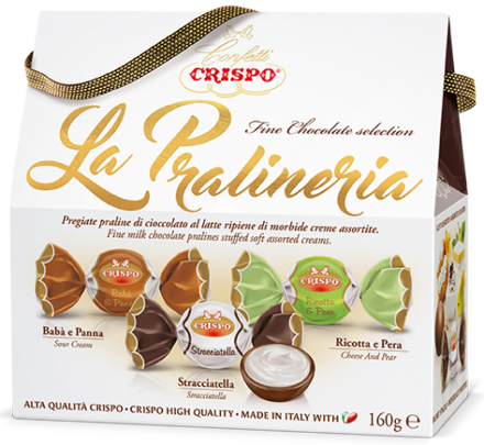 CRISPO LA PRALINERIA 160g dezert