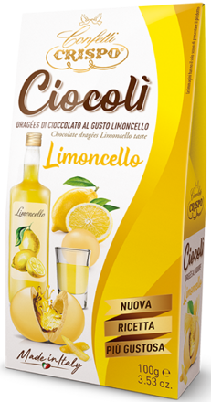 CRISPO CIOCOLI LIMONCELLO 100g likérové pralinky