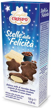 CRISPO STELLE 130g truffle čokolády