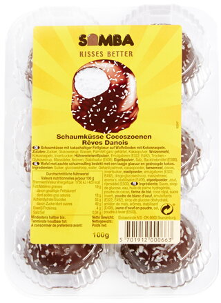 SAMBA KOKOS 100g cukrovinka (exp.15/01/23)