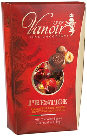 VANOIR PRESTIGE RED 170g lieskovooreiškové bonbóny 