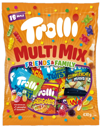 TROLLI MULTIMIX 500g želé cukrovinka