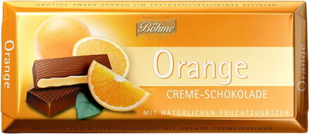BÖHME POMARANČ 100g mliečna čokoláda 