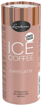 LANDESSA CAFFE LATTE LOW SUGGAR 230ml ľadová káva (menej cukru)(exp.26/03/25)