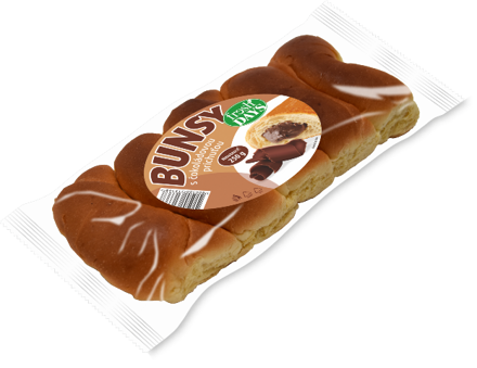 BUNSY 250g čokoládové buchtičky 
