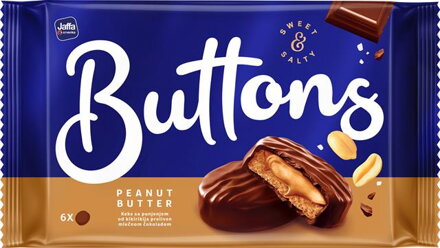 JAFFA BUTTONS 95g arašidové koláčiky 