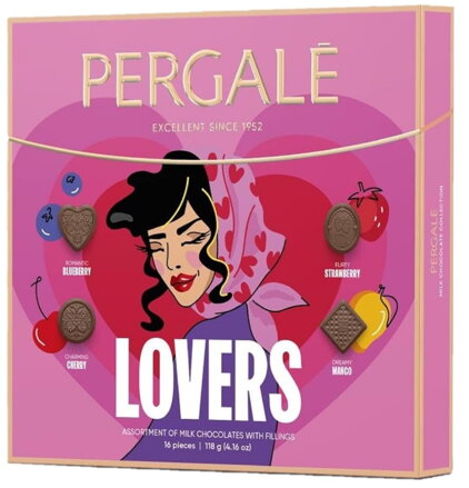 PERGALE LOVERS 115g ovocný dezert