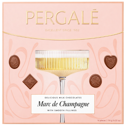 PERGALE MARC DE CHAMPAGNE 115g liquérový dezert