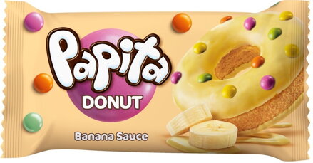 PAPITA DONUT 40g banánové pečivo