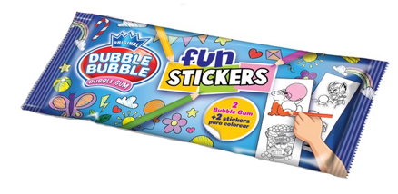 FUN STICKERS 8g žuvačka s nálepkami