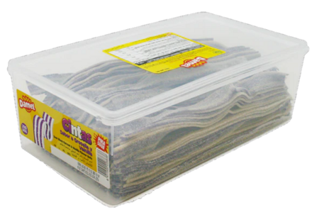 DAMEL CINTAS 9g vanilka/černica pásky (Balenie 210ks 1ks od 0,075eur)