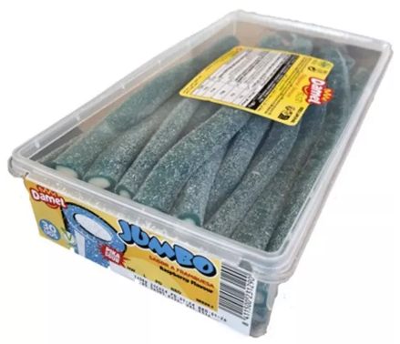 DAMEL JUMBO 55g malinové kyslé (Balenie:30ks 1ks od 0,45eur)