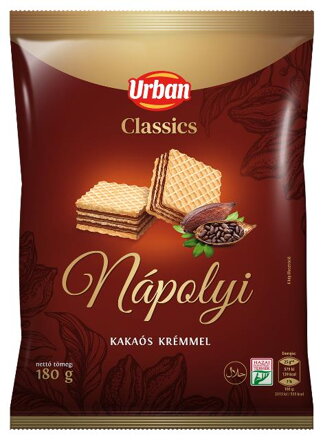 URBAN CLASSIC 180g kakaové sušienky