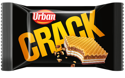 CRACK 25g lieskovoorieškový keks