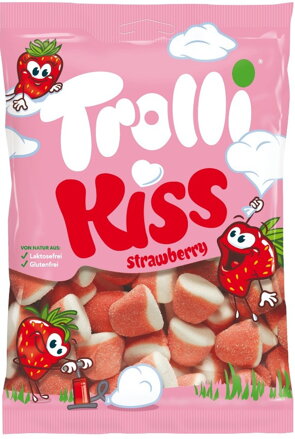 TROLLI STRAWBERRY KISS 200g želé cukríky 