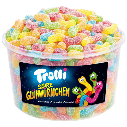 TROLLI KYSLÝ ČERVÍK 8g,želé (Balenie 150ks 1ks od 0,065eur)