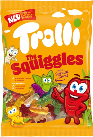 TROLLI THE SQUIGGLES 1kg želé