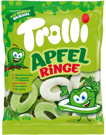 TROLLI APFEL RING 200g želé cukríky 