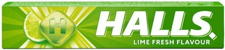 HALLS LIME FRESH 33.5g cukríky