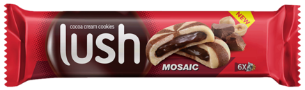 LUSH MOSAIC 51g lieskovo-orieškové sušienky duo