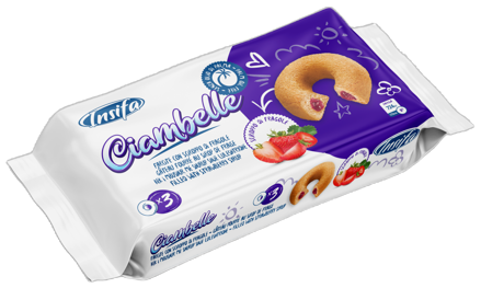 CIMBELLE 120g jahodové pečivo