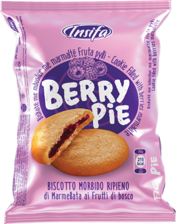 BERRY PIE 50g lesné ovocie sušienky