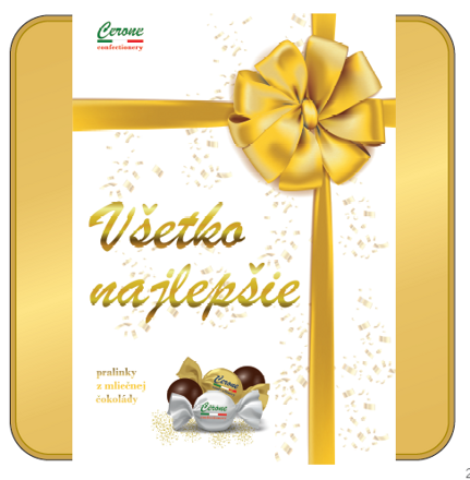 VŠETKO NAJLEPŠIE 200g dezert mix (plech)