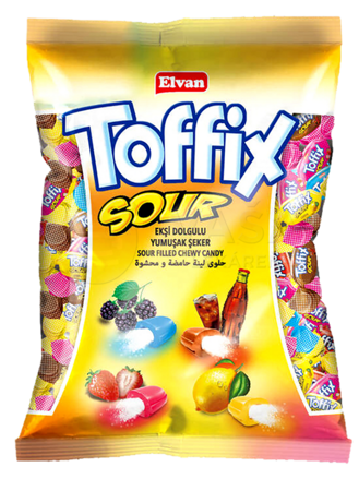TOFFIX SOUR 1kg kyslé žuvacie cukríky