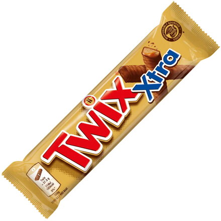 TWIX DOUBLE 75g karamelová tyčinka 