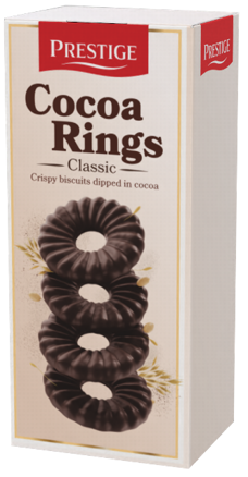 COCOA RINGS 88g kakaové sušienky