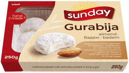 SUNDAY GARABIJA 250g mandľové koláče