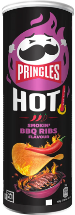 PRINGLES BBQ RIBS 165g grilované rebierka