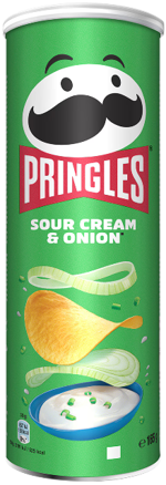 PRINGLES SOUR CREAM & ONION 165g smotanovo-cibuľové