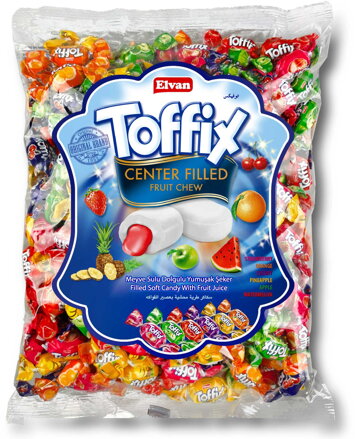 TOFFIX FRUIT 1kg ovocné žuvacie cukríky