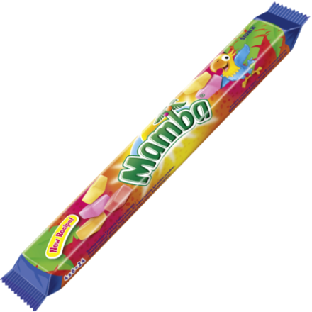 MAMBA 106g žuvacie cukríky