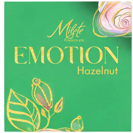 EMOTION GREEN 125g lieskovo-orieškový dezert