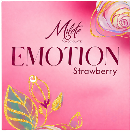 EMOTION PINK 125g jahodový dezert