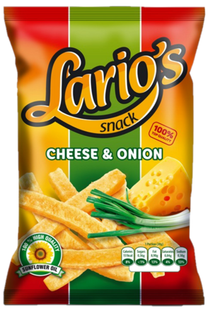 LARIO´S CHEES&ONION 30g syrovo-cibuľový snack