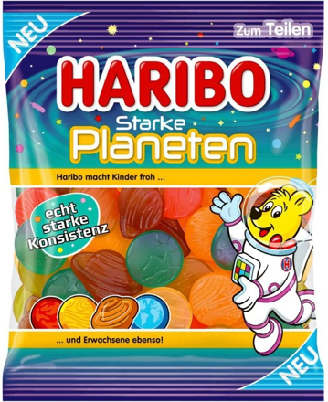 HARIBO STARKE PLANETEN 175g želé cukríky
