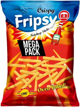 FRIPSY KETCHUP 120g slané paličky