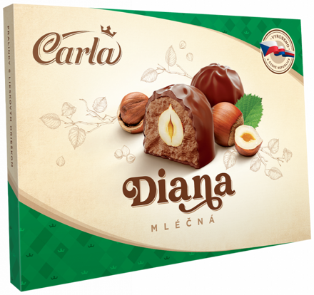 DIANA ORIEŠOK 133g mliečny dezert