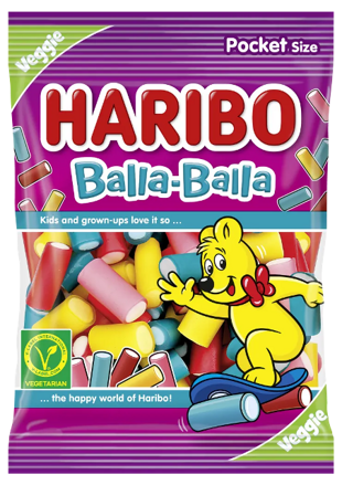 HARIBO BALLA-BALLA 160g želé cukríky