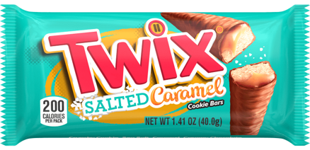 TWIX SALTED CARAMEL 50g karamelová tyčinka