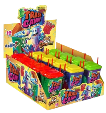 TRASH CANDY 24g lízatko s práškom (Balenie:12ks 1ks od 0,79eur)