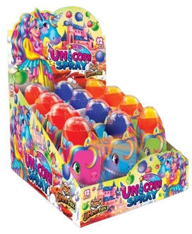 UNICORN SPRAY 60ml ovocný spray (Balenie:12ks 1ks od 0,75eur)
