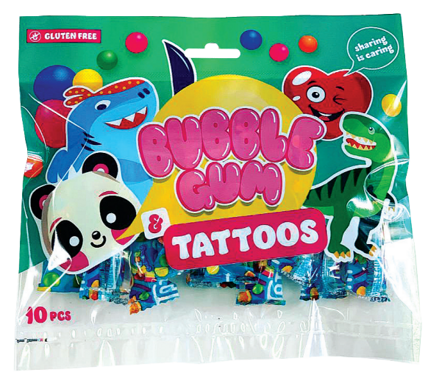 CRAZY GUMMY TATTOO 50g žuvačky s tetovačkou