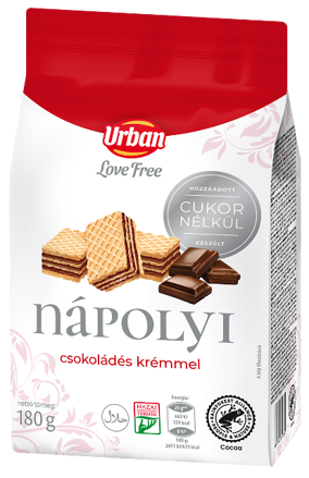 LOVE FREE ČOKOLÁDOVÉ 180g keksy bez cukru