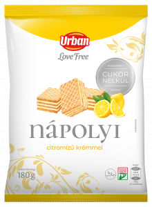 LOVE FREE CITRÓN 180g keksy bez cukru