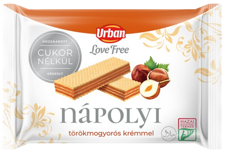 LOVE FREE ORIEŠOK 65g keksy bez cukru