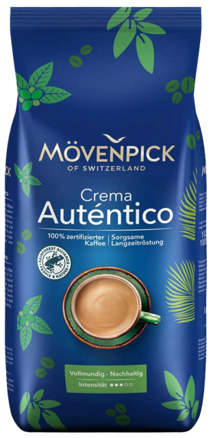 MÖVENPICK AUTÉNTICO 1kg zrnková káva